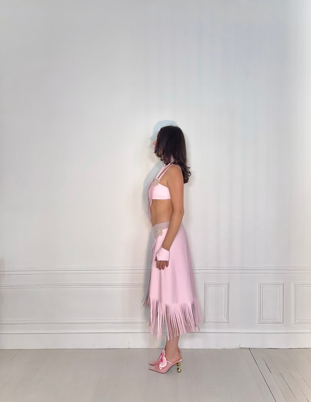 Set Cuir Rose