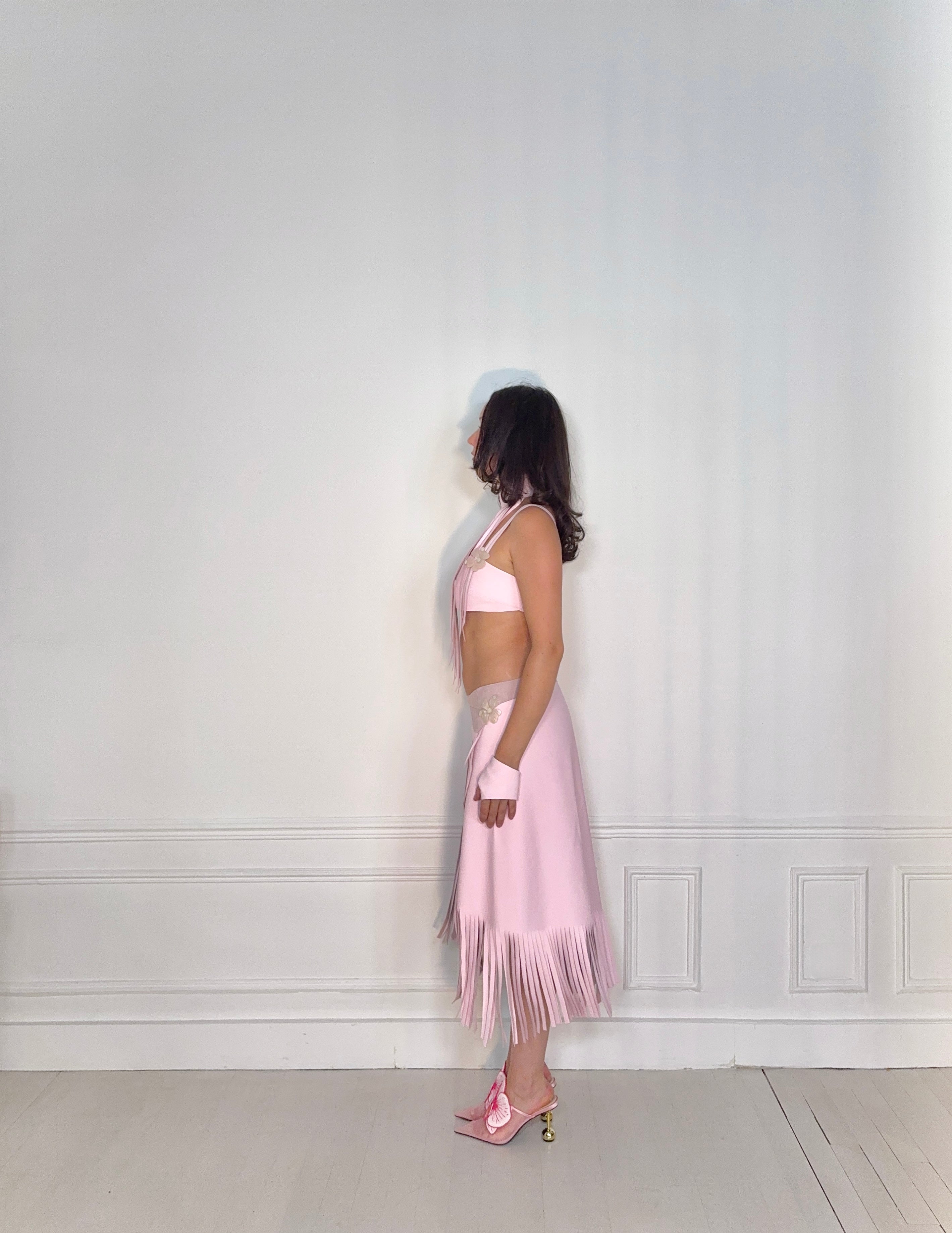 Set Cuir Rose