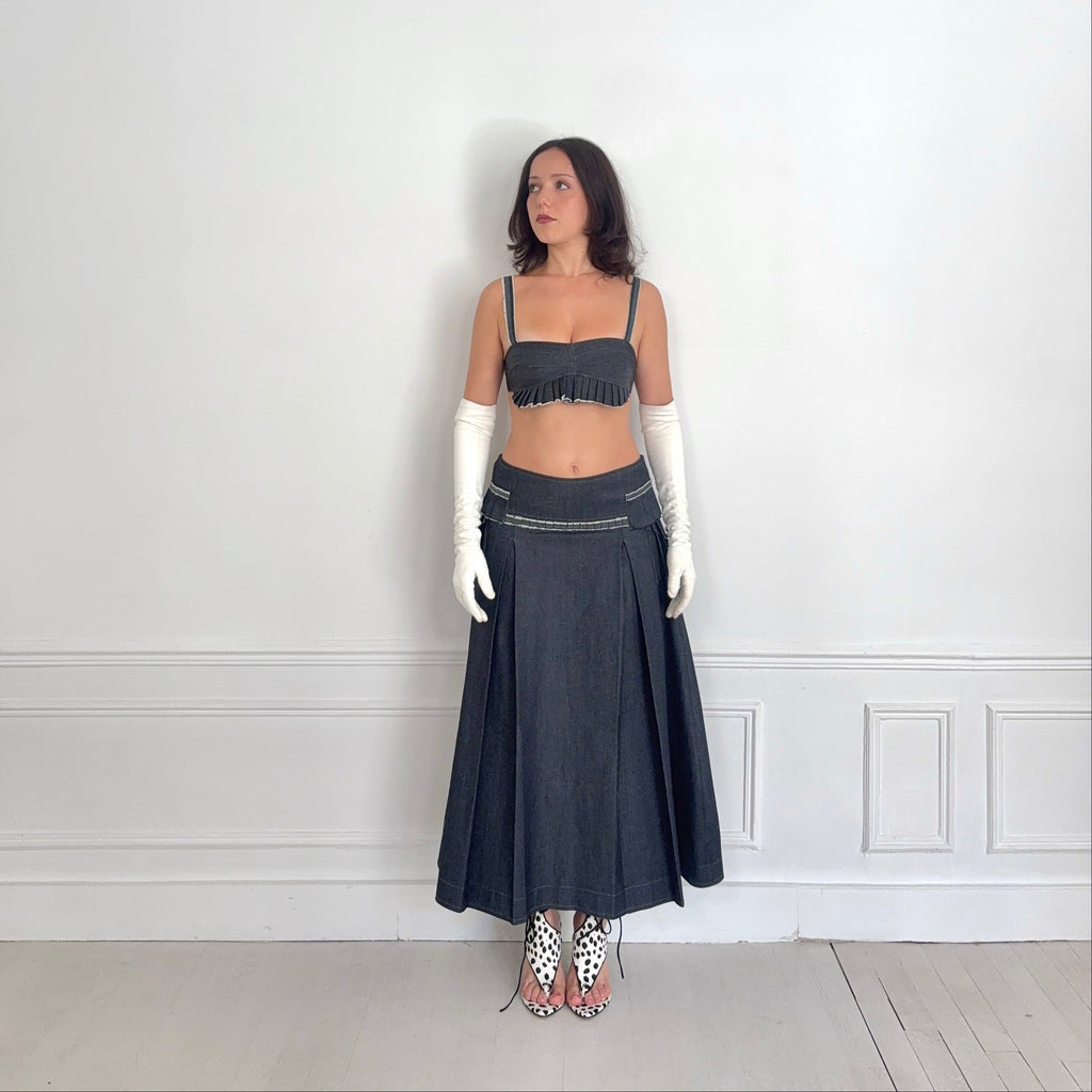 Set Denim Bleu