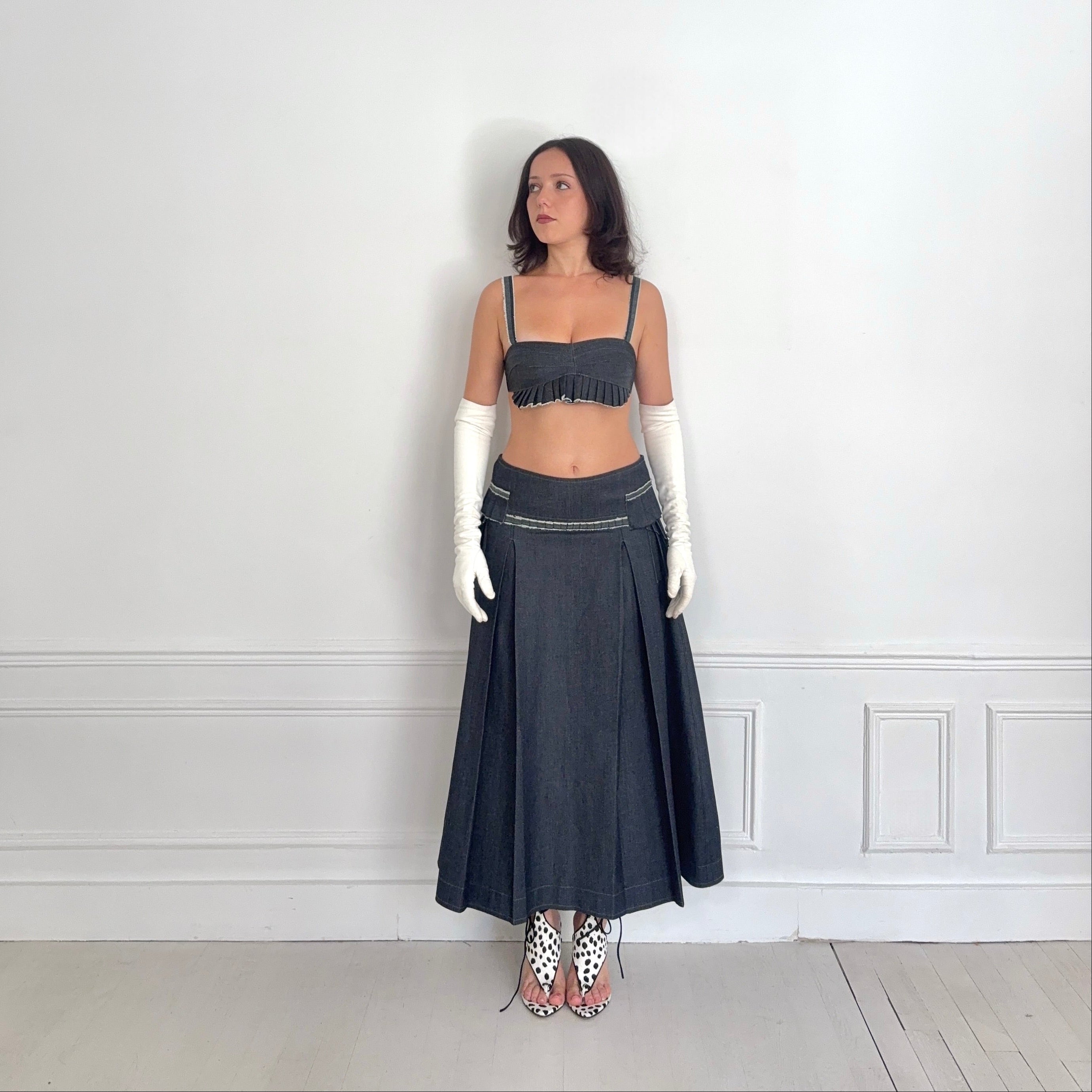 Set Denim Bleu