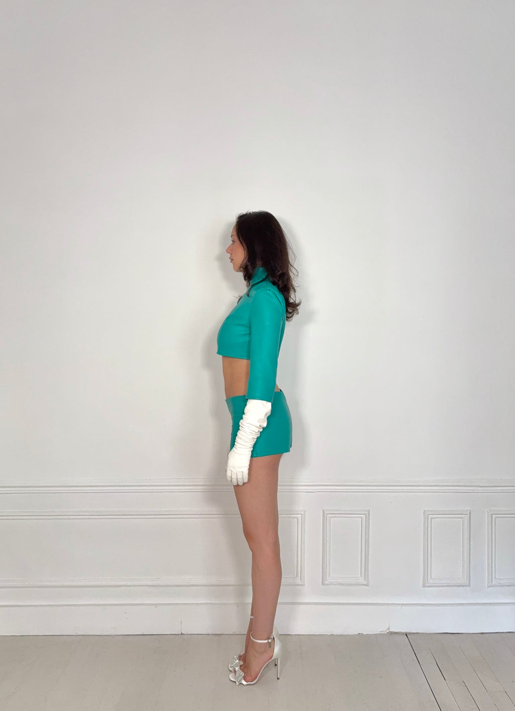 Set Cuir Turquoise