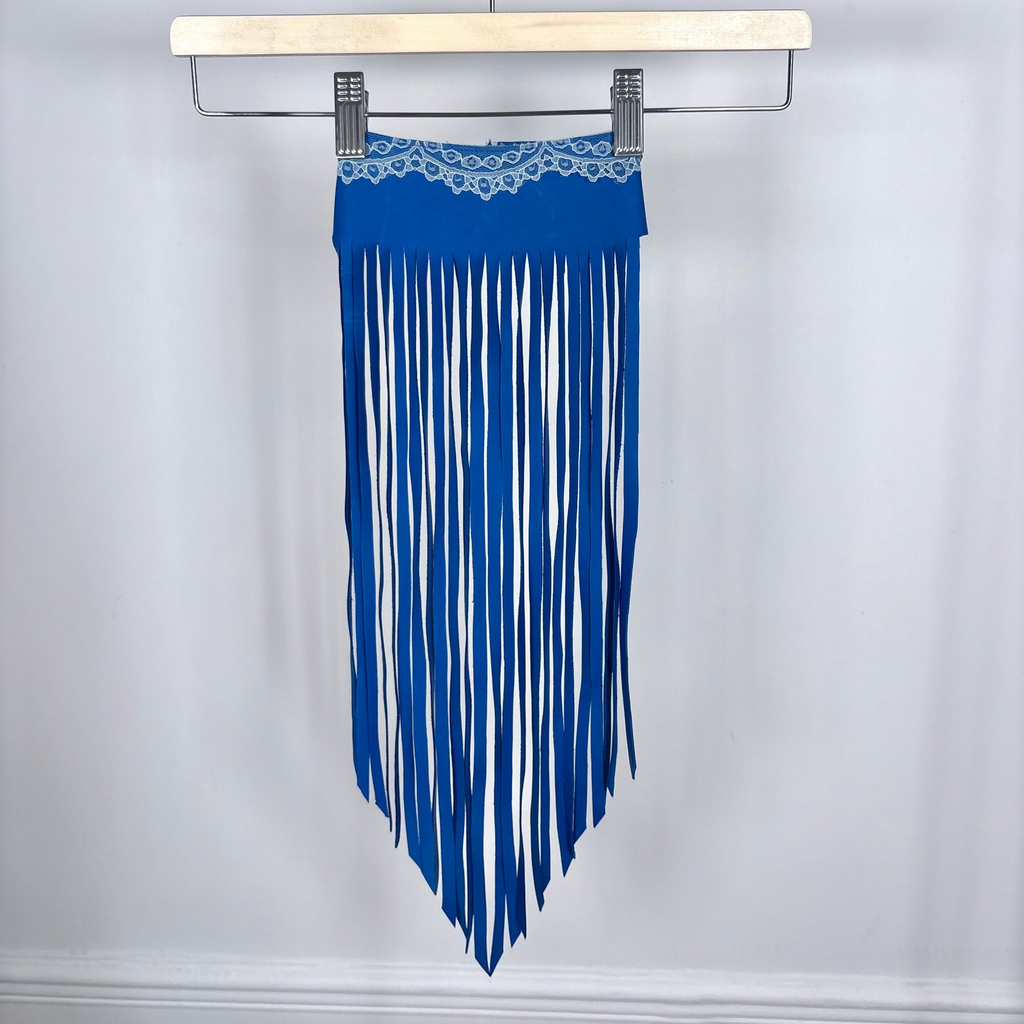 Collier Frange Bleu