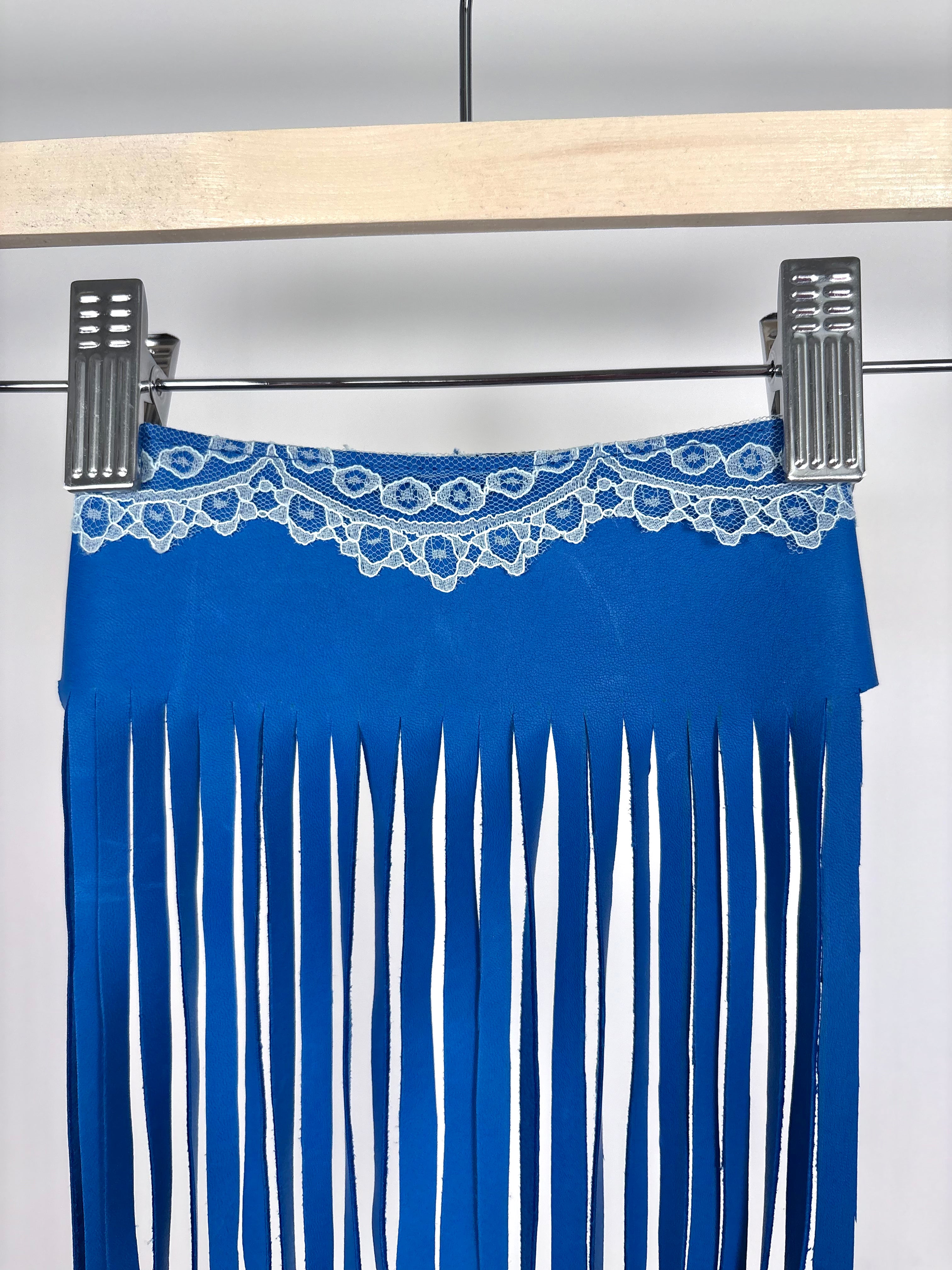 Collier Frange Bleu