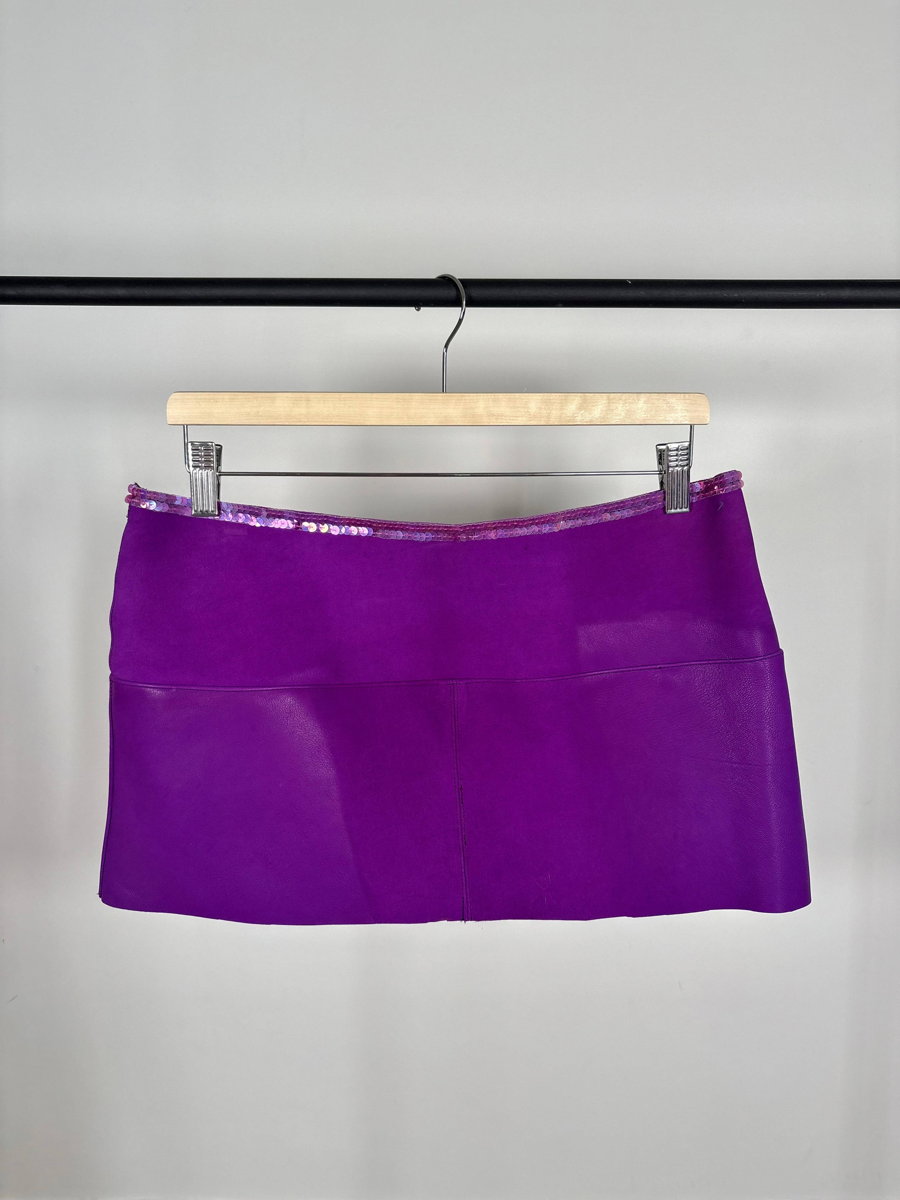 Set Cuir Violet