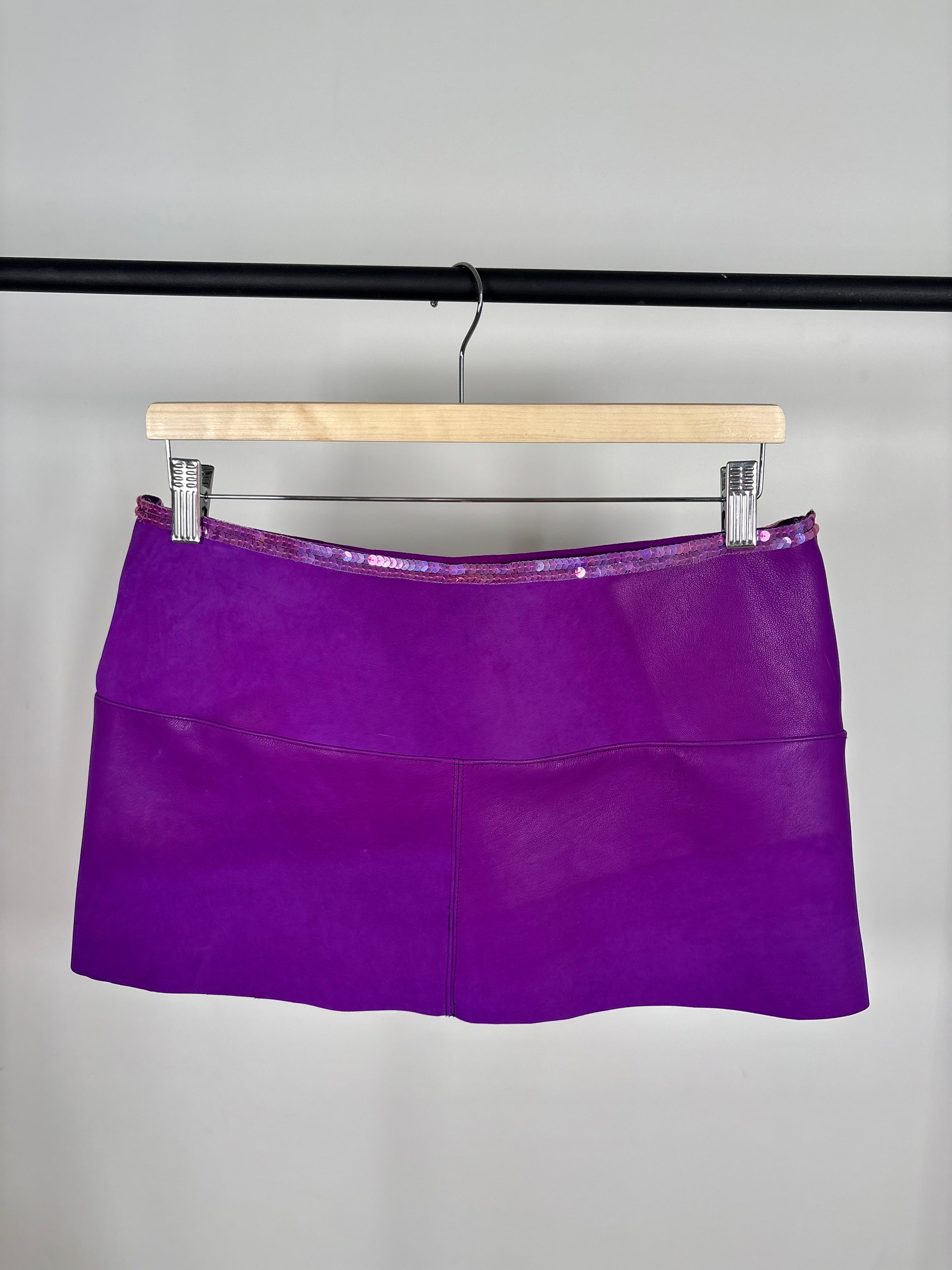 Set Cuir Violet