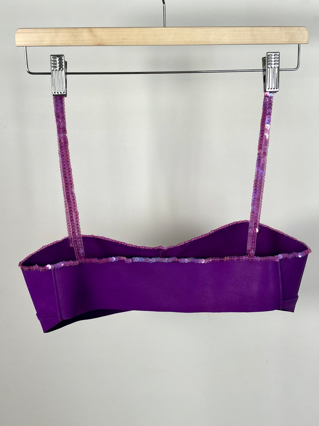 Set Cuir Violet