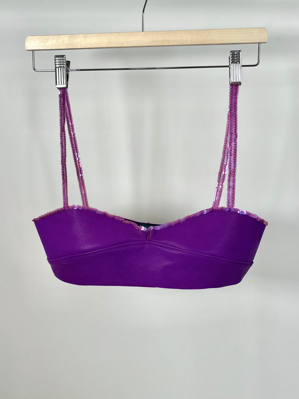 Set Cuir Violet