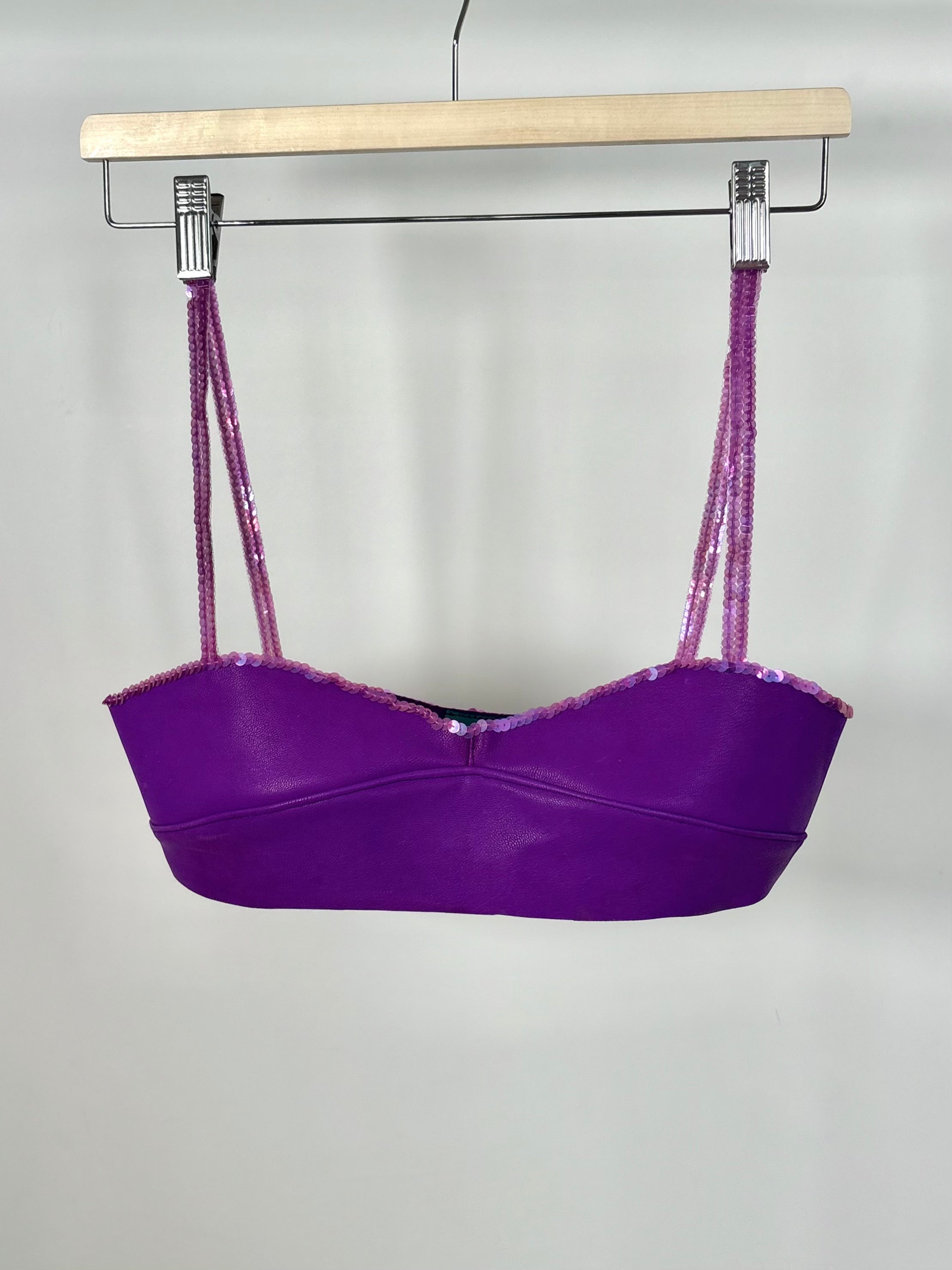 Set Cuir Violet